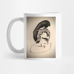 Achilles Warrior Design Mug